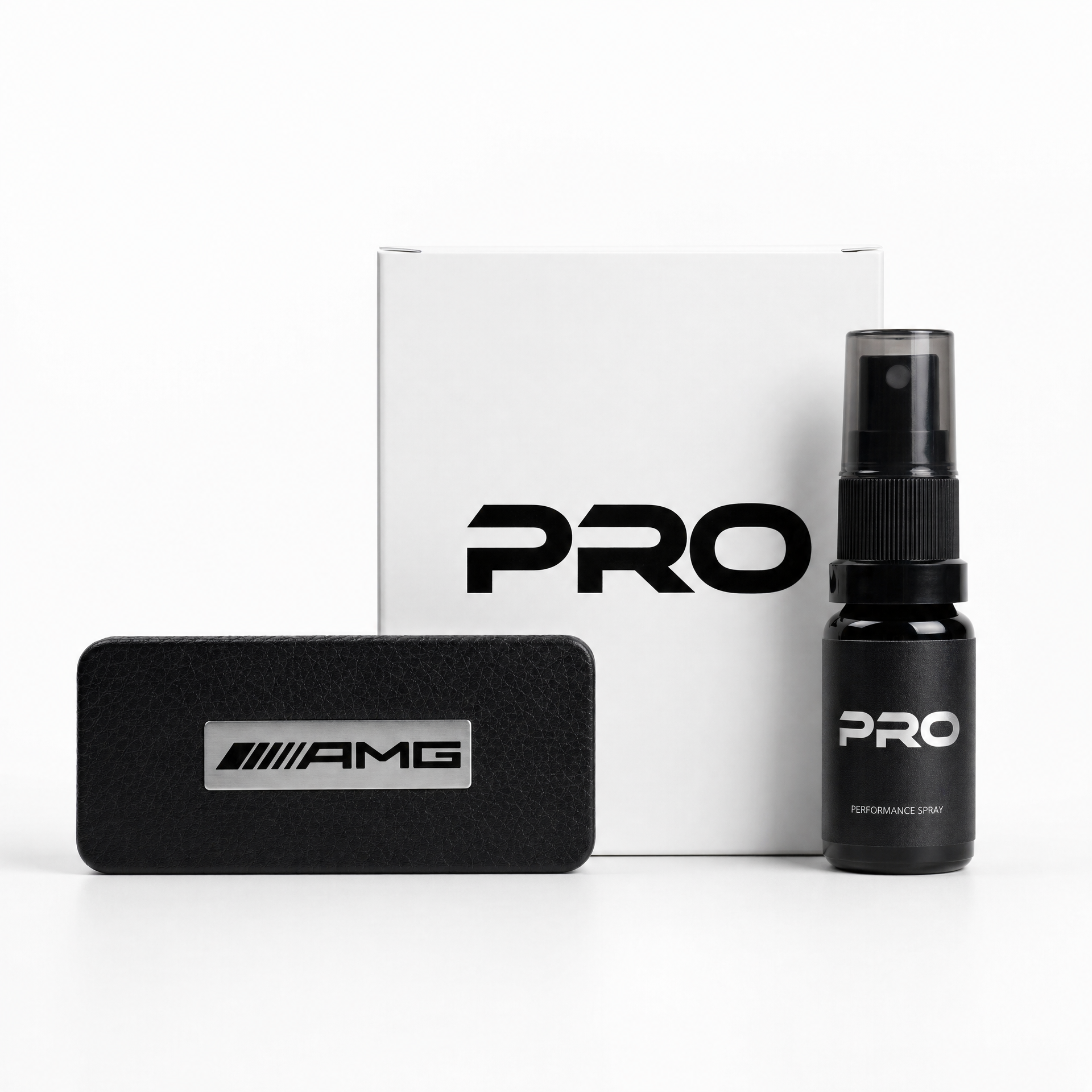 Автопарфум AROMA PRO для Mercedes AMG — автомобільний ароматизатор у корпусі з екошкіри